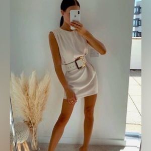 Zara White Tank Dress